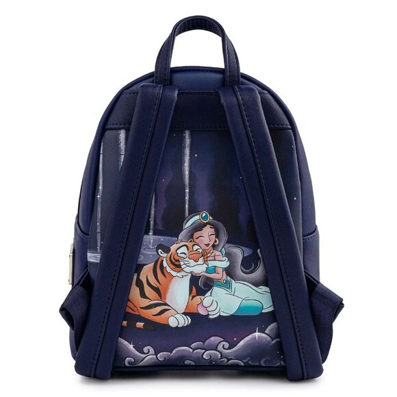 NWT Loungefly Disney Aladdin Jasmine Castle Mini Backpack main image 4